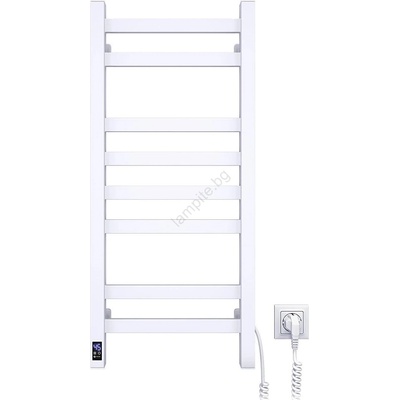 Navin Електрически отопляем кърподържач с термостат AVANGARD 105W 80x36 cm бял дясен (NV0018)