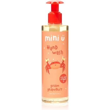 Mini-U Hand Wash натурален течен сапун за ръце за деца Golden Grapefruit 250ml