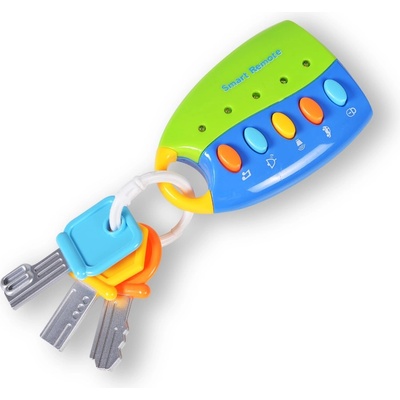 Moni Toys Бебешка играчка Moni - Ключове с дистанционно, K999-80B (107924)