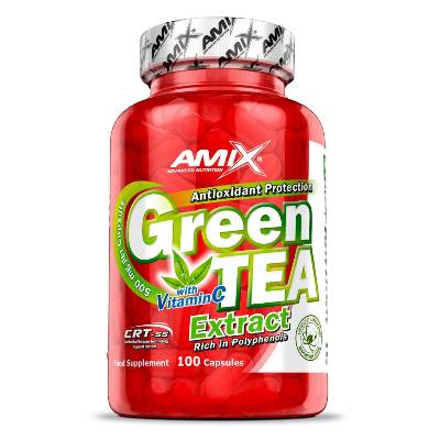 Amix Green TEA Extract with Vitamín C 100 cps