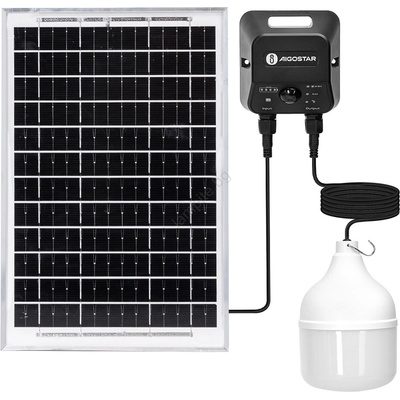 Aigostar - LED соларна люстра със сензор LED/70W/12V 6000 mAh 6500K диаметър 12 см (AI2004)