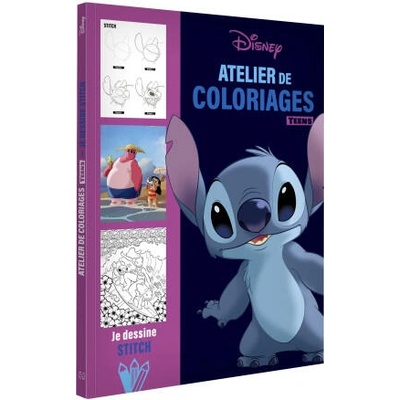 DISNEY TEENS - Atelier de coloriages - J'apprends à dessiner Stitch