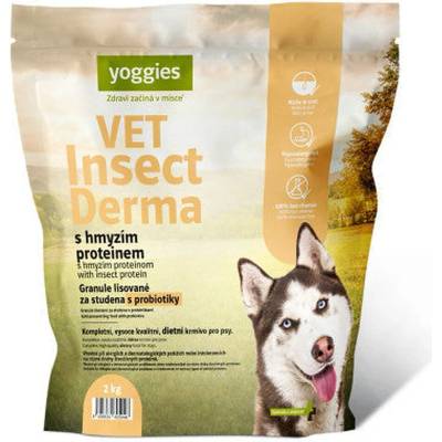 Yoggies VET Insect Derma s hmyzím proteínom lisované za studena s probiotikami 2 kg