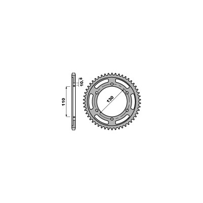 PBR Sprockets 241 45 C45