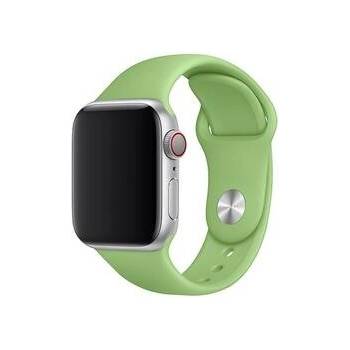 FIXED Silicone Strap na Apple Watch 38 mm/40 mm mentolový FIXSST-436-MINT