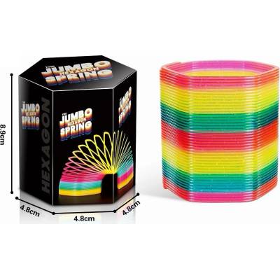 Sparkys Jumbo duhová spirála šestihran