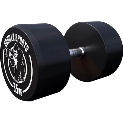 Gorilla Sports Jednoručná činka 35 kg