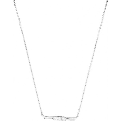 Silver Cat Elegantní stříbrný náhrdelník se zirkony SC637