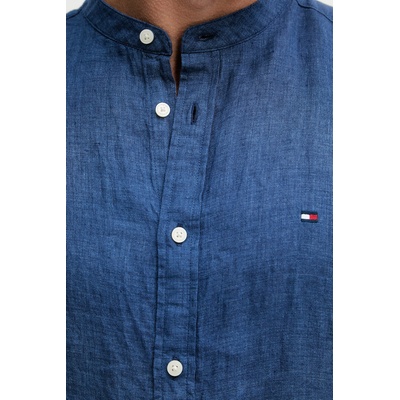 Tommy Hilfiger риза мъжка от лен (MW0MW39271)