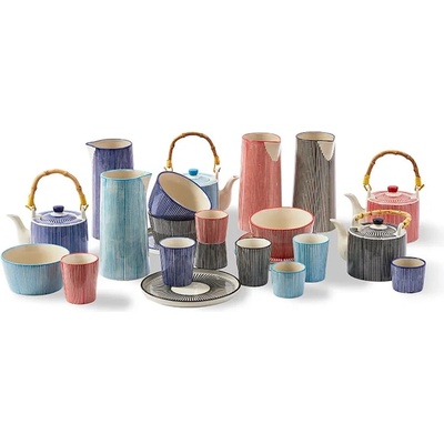Pols Potten Комплект чаши Pols Potten Handpainted 210 ml (4 броя) (240.400.012)
