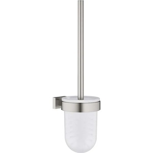 GROHE Essentials Cube - Тоалетна четка с държач, „Supersteel 40513DC1 (40513DC1)