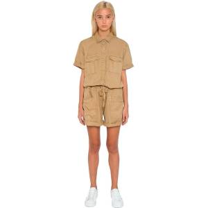 PEPE JEANS Гащеризон Pepe jeans Tory short sleeve jumpsuit - Beige (Malt)