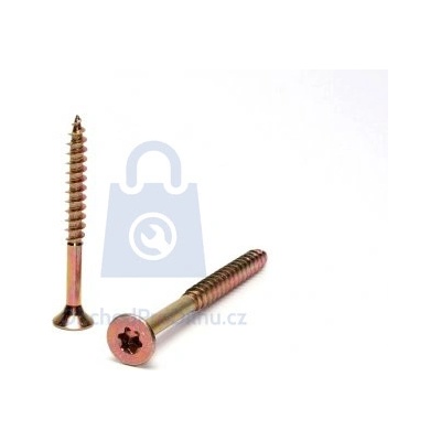 Vrut se zápustnou hlavou TORX drážka, částečný závit, ŽZ 4 x 30 TRX20, balení 1000 ks – Zboží Mobilmania