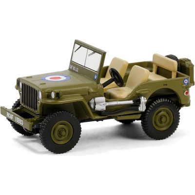 GreenLight Jeep Willys MB British Army Command Car 1942 1:64