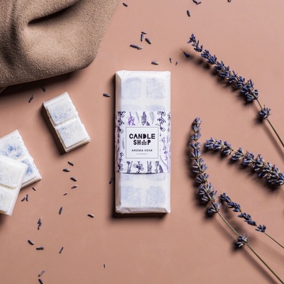 Candy Soap přírodní sojový vosk Levandule 55 g