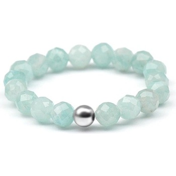 Agato prsten s amazonitem POL R08