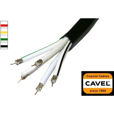 CAVEL 5x DG80M venkovní - metráž