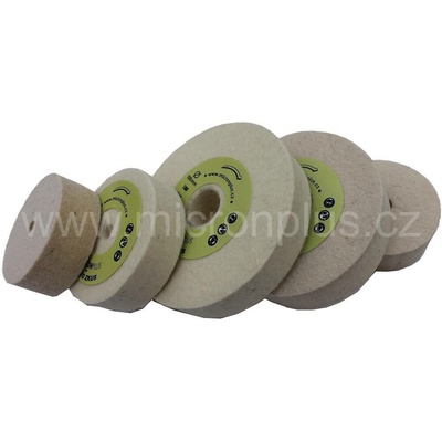 Filcový-plstěný kotouč prům. 100 mm Filcový-plstěný kotouč 100x20 otvor 8
