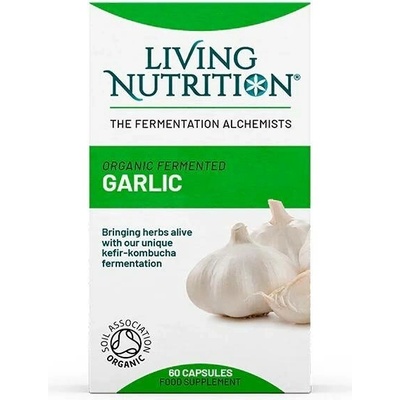 Living Nutrition Fermentovaný česnek 60 kapslí