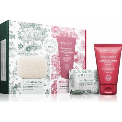 Helan Puro Muschio & Dolce Muschio tuhé mýdlo na ruce 100 g + krém na ruce 50 ml