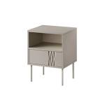 Cama meble Нощно шкафче 2 бр. TRESSE 44x40x53 кашмир мат (TRESSE 400090)