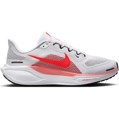 Nike Дамски маратонки Nike Pegasus 41 Road Running Shoes Womens - White/Crimson