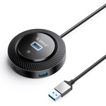 ORICO хъб USB3.0 HUB - 4 x USB3.0 - YK2-U3-18-BK (YK2-U3-18-BK-BP) - pimpmypc