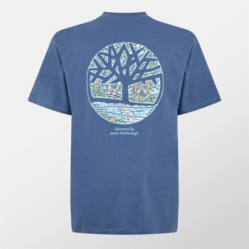 Timberland Тениска Timberland Logo Graphic T-Shirt - Dark Denim