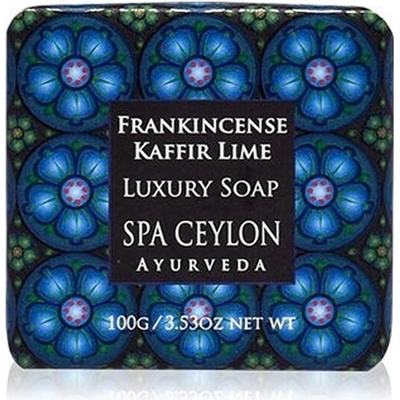 Spa Ceylon prírodné krémové mydlo Frankincense Kaffir Lime 100 g