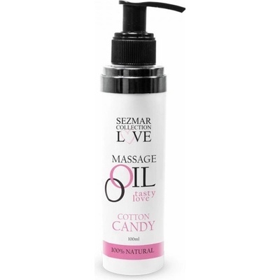 Hristina prírodný masážny olej cukrová vata 100 ml