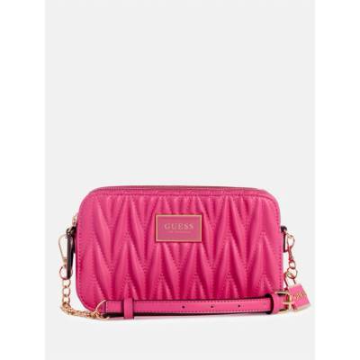 Guess dámská kabelka crossbody Fluer růžová