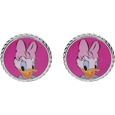 Disney Daisy Duck stříbrné ES00029SL.CS dětské náušnice (887746780768)