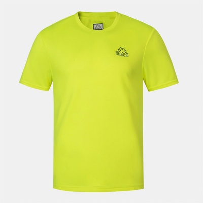 Kappa Мъжка тениска Kappa Quick Dry T Shirt Mens - Yellow
