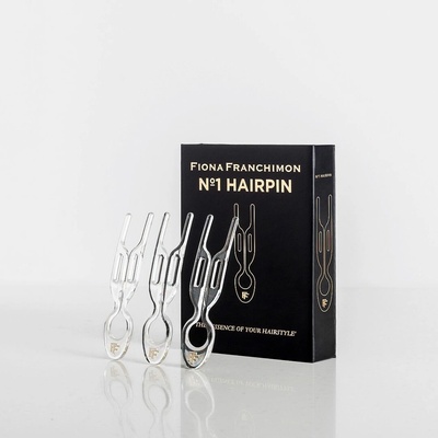 No 1 Hairpin Transparent 3ks