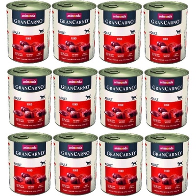 Animonda Gran Carno Adult hovädzie 12 x 800 g