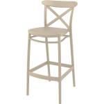 Bogdan Furniture Am Бар стол Крос бежов