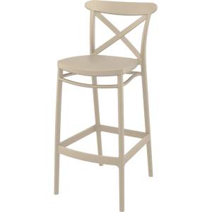 Bogdan Furniture Am Бар стол Крос бежов