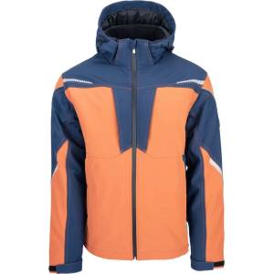 CERVA Cerva stirling stretch / Софтшел зимно яке с подвижна качулка - цвят тухла s (0301072621001)