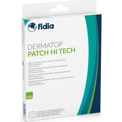 DERMATOP PATCH HI TECH 10x10 cm (aktívna plocha 5x5 cm)