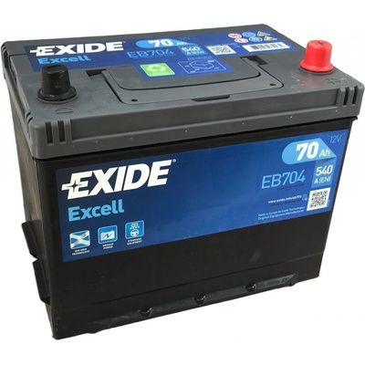 Exide Excell 12V 70Ah 540A EB704