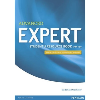 Expert Advanced Student's Resource Book with Key Bell Jan