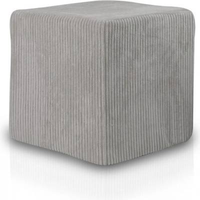 Ecopuf Taburetka Kostka Velvet Manšestr SZ83