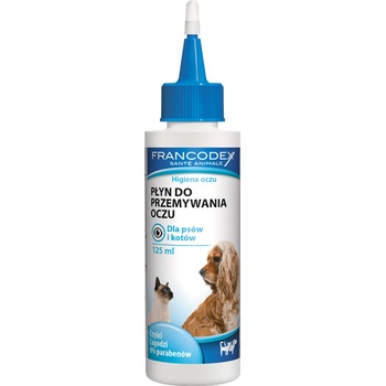 Francodex Kvapalina na výplach očí a uší 125 ml