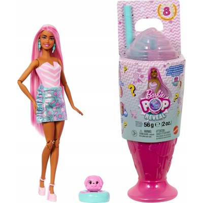 Mattel Barbie Pop Reveal Štýlový prekvapivý dezert s farebnými doplnkami