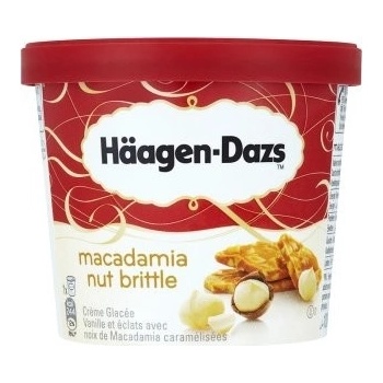 Häagen-Dazs Vanilkový mražený krém smetanový s karamelizovanými makadamovými ořechy 100ml