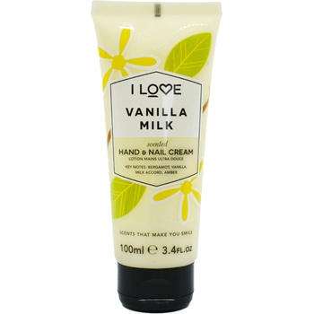 I Love Cosmetics Vanilla Milk Hand & Nail Cream 100 ml