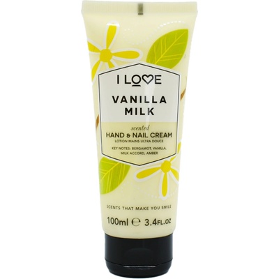 I Love Cosmetics Vanilla Milk Hand & Nail Cream 100 ml