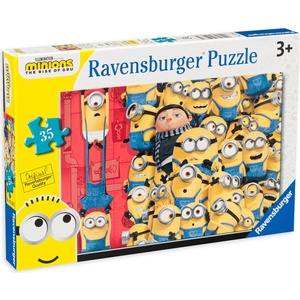 Ravensburger Пъзел Ravensburger от 35 части - Миньоните 2 (05063) - baby