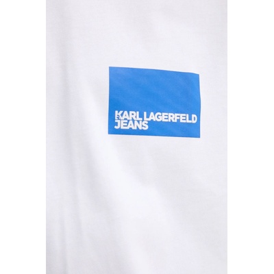 Karl Lagerfeld Jeans Памучна тениска Karl Lagerfeld Jeans (A1M17001)