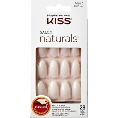 Kiss Přírodní nehty vhodné pro lakování 70910 Naturals Nails 28 ks – Zboží Dáma